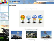 Tablet Screenshot of duurzame-energie.webkwestie.nl