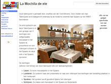 Tablet Screenshot of la-mochila-de-ele.webkwestie.nl