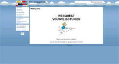 Desktop Screenshot of papieren-vliegtuigjes.webkwestie.nl