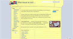 Desktop Screenshot of hoe-maak-ik-een.webkwestie.nl