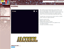 Tablet Screenshot of alcohol.webkwestie.nl