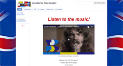 Desktop Screenshot of listen-to-the-music.webkwestie.nl