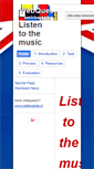Mobile Screenshot of listen-to-the-music.webkwestie.nl
