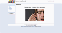 Desktop Screenshot of hearing-impairment.webkwestie.nl