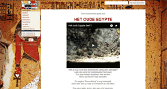 Desktop Screenshot of het-oude-egypte.webkwestie.nl