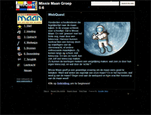 Tablet Screenshot of missie-maan-groep-5-6.webkwestie.nl