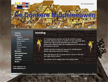 Tablet Screenshot of de-donkere-middeleeuwen.webkwestie.nl